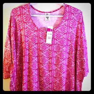 Agnes & Dora Hi-Lo Tunic Top Size XL